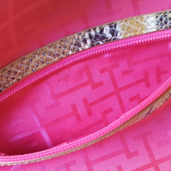 Elaine Turner Python print hobo purse - Picture 6 of 7